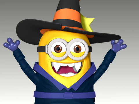 Minion - Halloween 3D Print Model