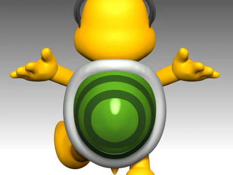 Lakitu - Super Mario Bros 3D Print Model