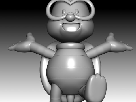 Lakitu - Super Mario Bros Modèles 3D en vedette
