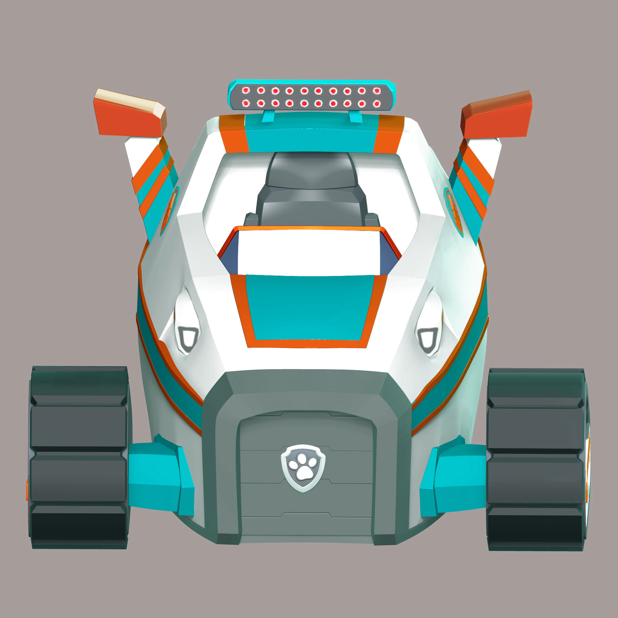 Everest Snowcat - Paw Patrol 3D Print Model .c4d .max .obj .3ds .fbx .stl .blend 