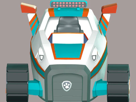 एवरेस्ट स्नोकैट - पंजा गश्ती 3D प्रिंट मॉडल