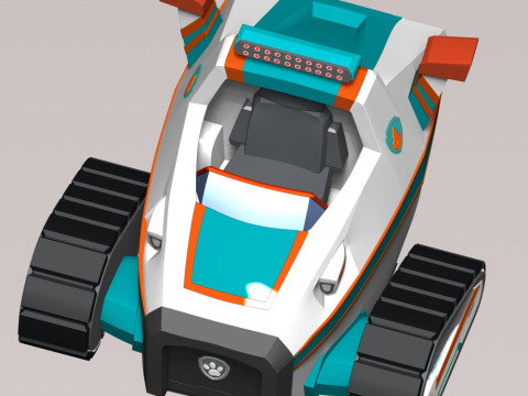 Everest Snowcat - Paw Patrol 3D Print Model