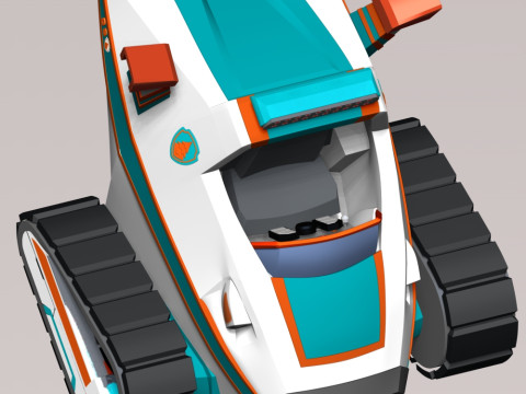 Everest Snowcat - Paw Patrol 3D Print Model