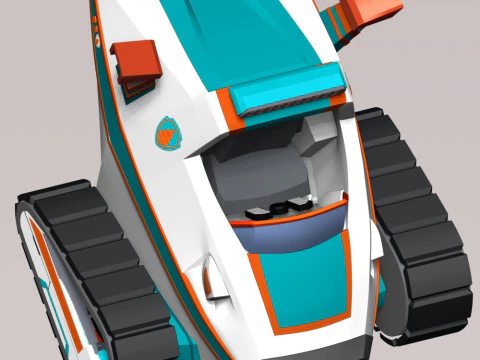 Everest Snowcat - Paw Patrol 3D Print Model