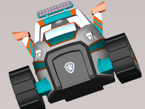 Everest Snowcat - Paw Patrol 3D Print Model