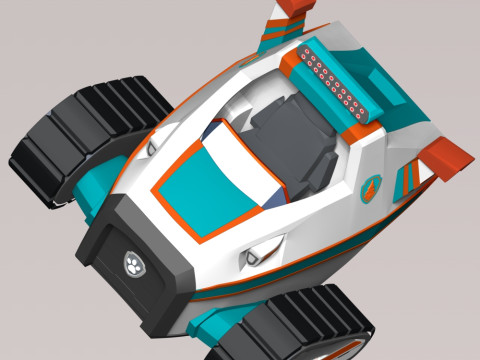 Everest Snowcat - Paw Patrol 3D Print Model