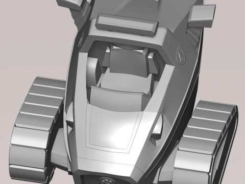 Everest Snowcat - Paw Patrol 3D Print Model