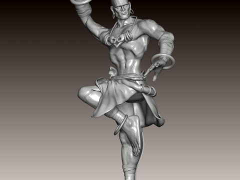 Dhalsim - Street Fighter 3D Print Model