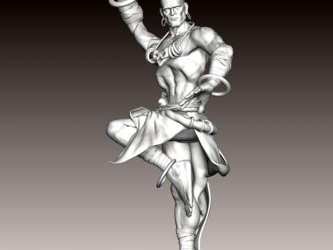 Dhalsim - Street Fighter 3D Print Model