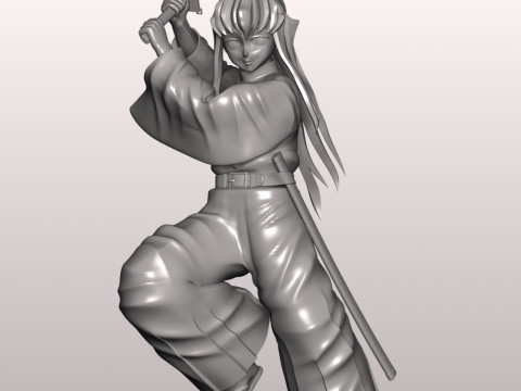 Muichiro Tokito - Demon Slayer 3D Print Model