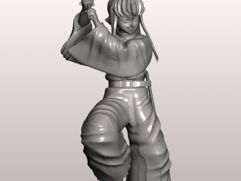 Muichiro Tokito - Demon Slayer 3D Print Model