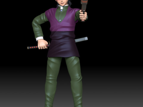 Genya Shinazugawa - Demon Slayer 3Dプリントモデル