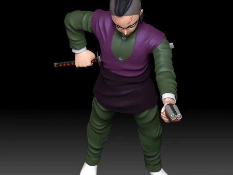 Genya Shinazugawa - Demon Slayer 3D Print Model