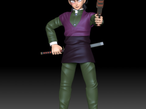 Genya Shinazugawa - Demon Slayer 3Dプリントモデル