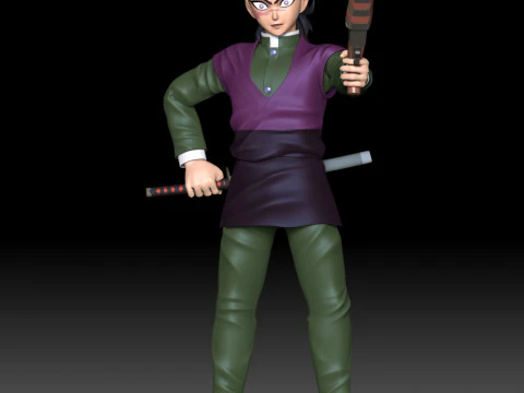 Genya Shinazugawa - Demon Slayer 3D Print Model