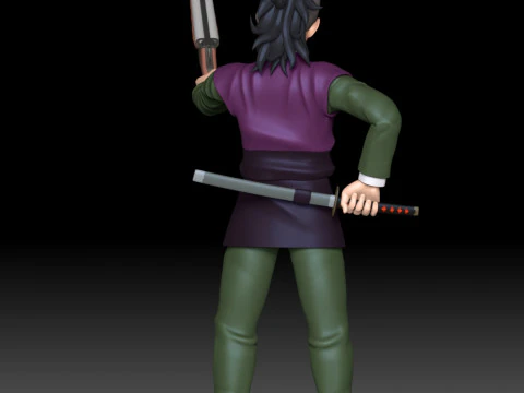 Genya Shinazugawa - Demon Slayer 3D Print Model