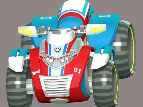 Ryder Bike - Paw Patrol 3D Print Model