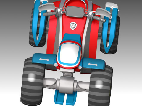 Ryder Bike - Paw Patrol Modelo de Impressão 3D