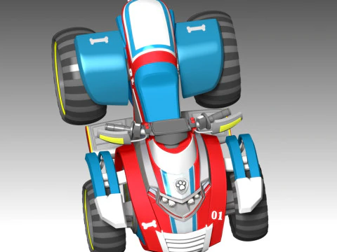 Ryder Bike - Paw Patrol 3D Print Model