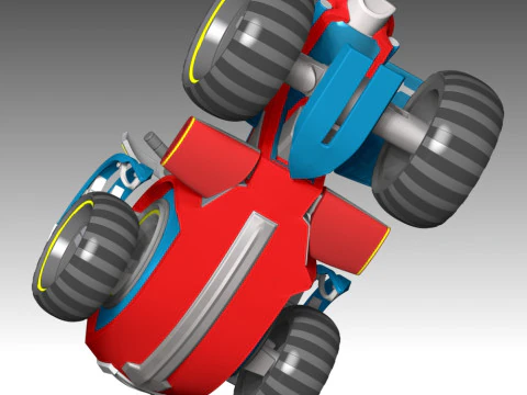 Ryder Bike - Paw Patrol 3D Print Model