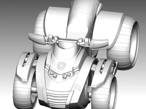 Ryder Bike - Paw Patrol 3D Print Model