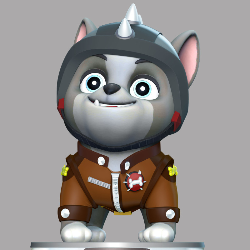 Hubcap - Paw Patrol Model Cetak 3D .c4d .max .obj .3ds .fbx .stl .blend