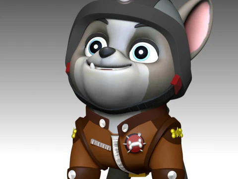 Hubcap - Paw Patrol 3D Print Model
