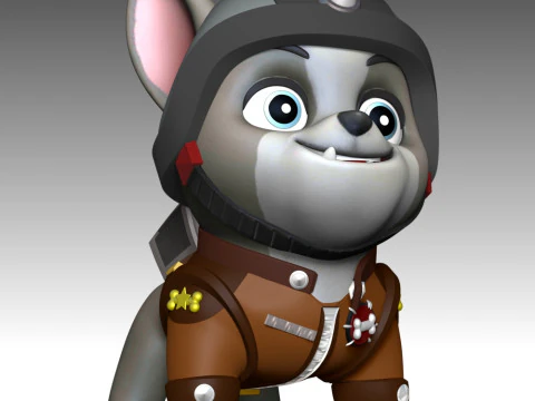 Hubcap - Paw Patrol 3D Print Model