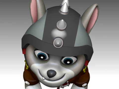 Hubcap - Paw Patrol 3D Print Model