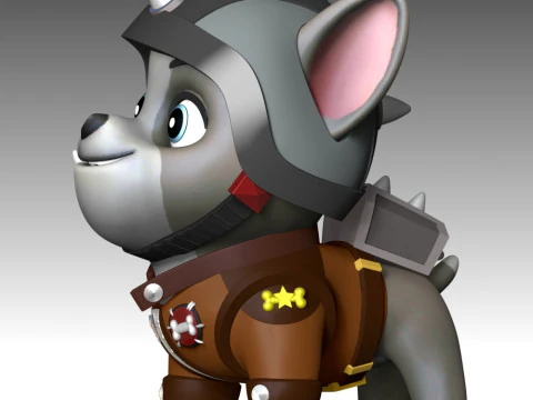 Hubcap - Paw Patrol 3D Print Model