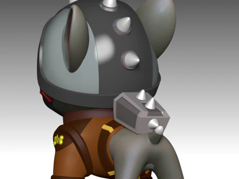 Hubcap - Paw Patrol 3D Print Model