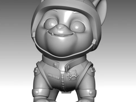 Hubcap - Paw Patrol 3D Print Model