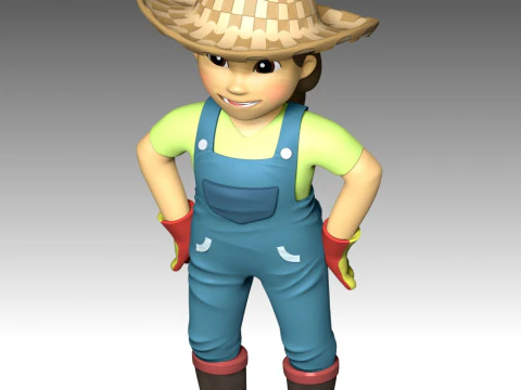 Farmer Yumi - PAW Patrol 3D Print Model