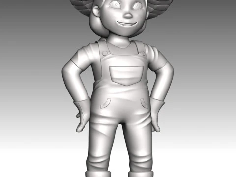 Farmer Yumi - PAW Patrol 3D Print Model