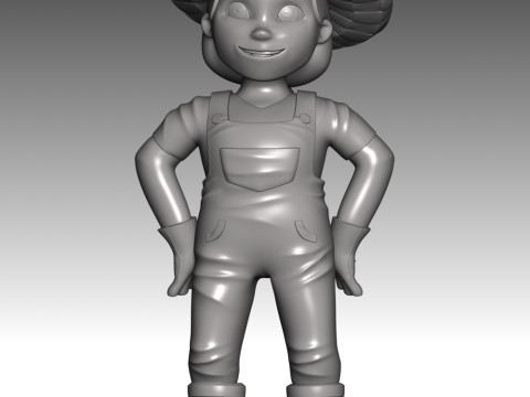 Farmer Yumi - PAW Patrol 3Dプリントモデル