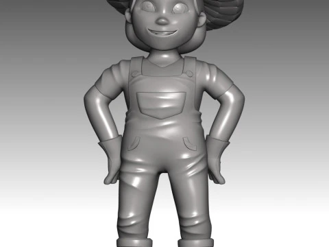 Farmer Yumi - PAW Patrol 3D Print Model