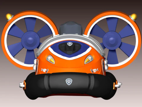 Zuma Airboat - Paw Patrol 3D Print Model