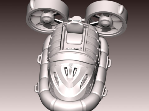 Zuma Airboat - Paw Patrol 3D Принт Модель