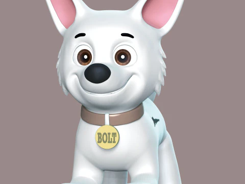 Bolt - PAW Patrol 3D Print Model