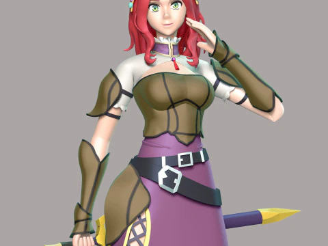 Malty S Melromarc - The Rising of the Shield Hero 3D Принт Модель