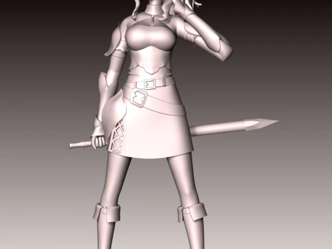 Malty S Melromarc - El ascenso del h&eacute;roe del escudo Modelo de impresión 3D
