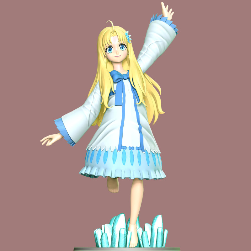 Filo - The Rising of the Shield Hero 3D Print Model .c4d .max .obj .3ds .fbx .stl .blend