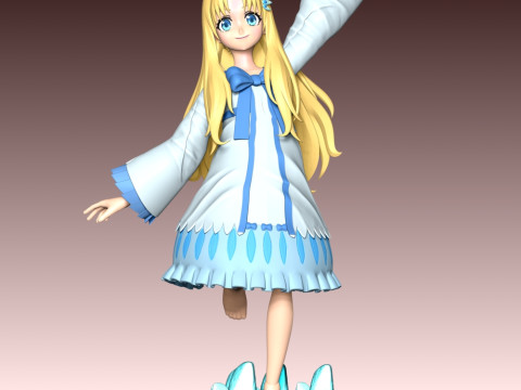 Filo - The Rising of the Shield Hero 3D Print Model
