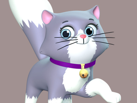 Cali Cat - PAW Patrol 3D Принт Модель
