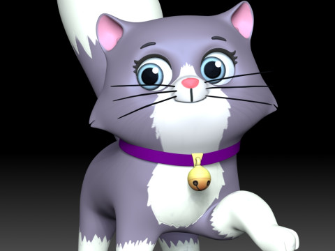 Cali Cat - PAW Patrol 3D 打印模型