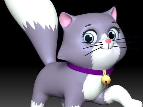 Cali Cat - PAW Patrol 3D 打印模型