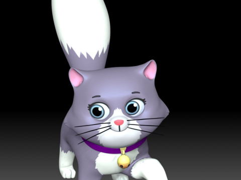 Cali Cat - PAW Patrol 3D 打印模型