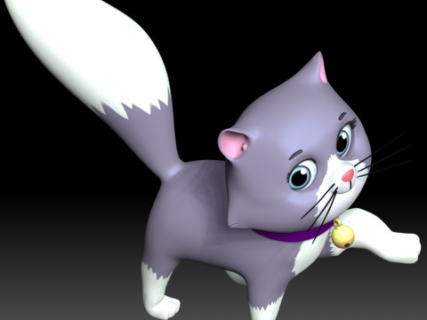 Cali Cat - PAW Patrol 3D 打印模型