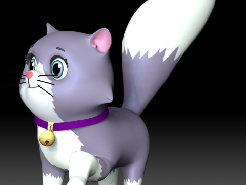 Cali Cat - PAW Patrol 3D 打印模型