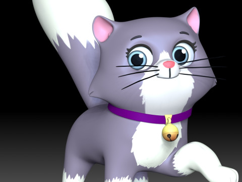 Cali Cat - PAW Patrol 3D 打印模型